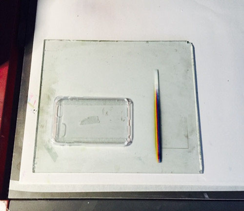 手機(jī)殼打印機(jī)操作圖