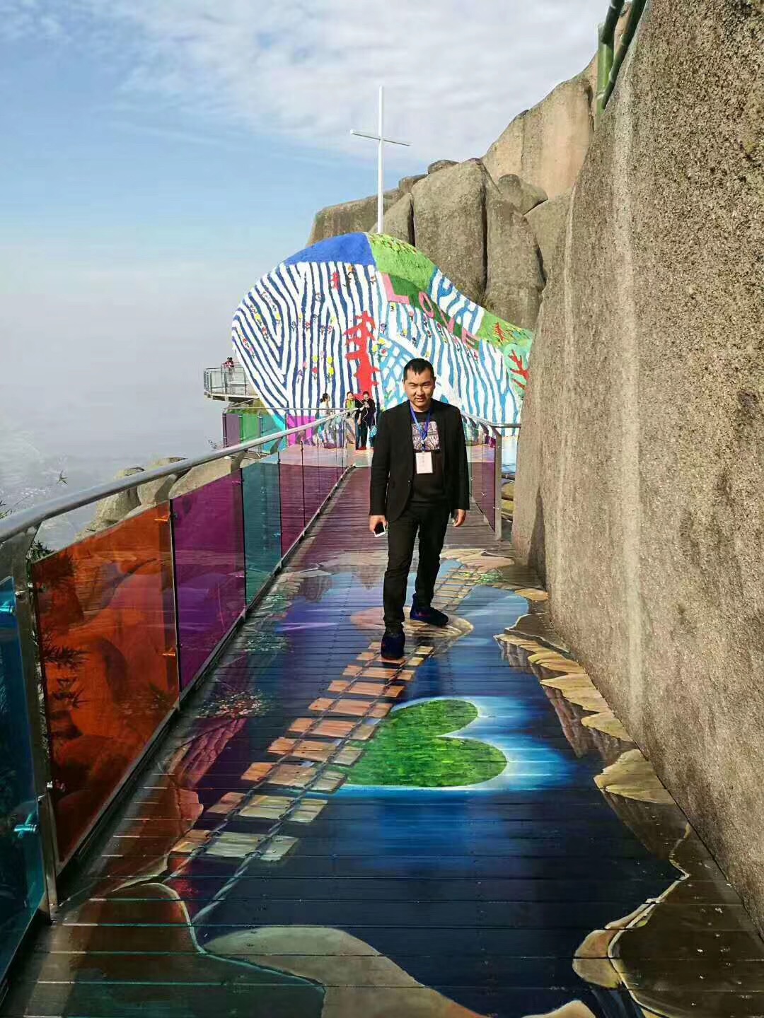 玻璃打印機效果