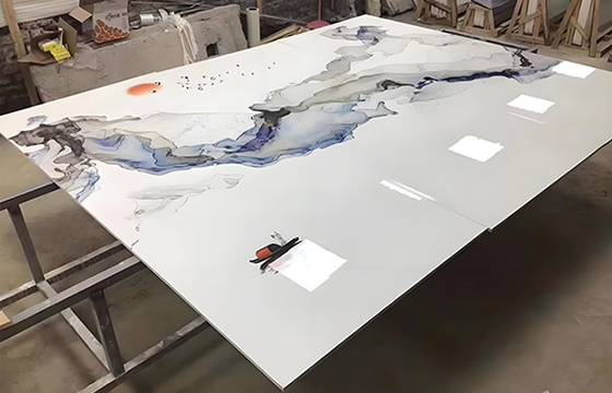 uv打印機能打印人造石板嗎？